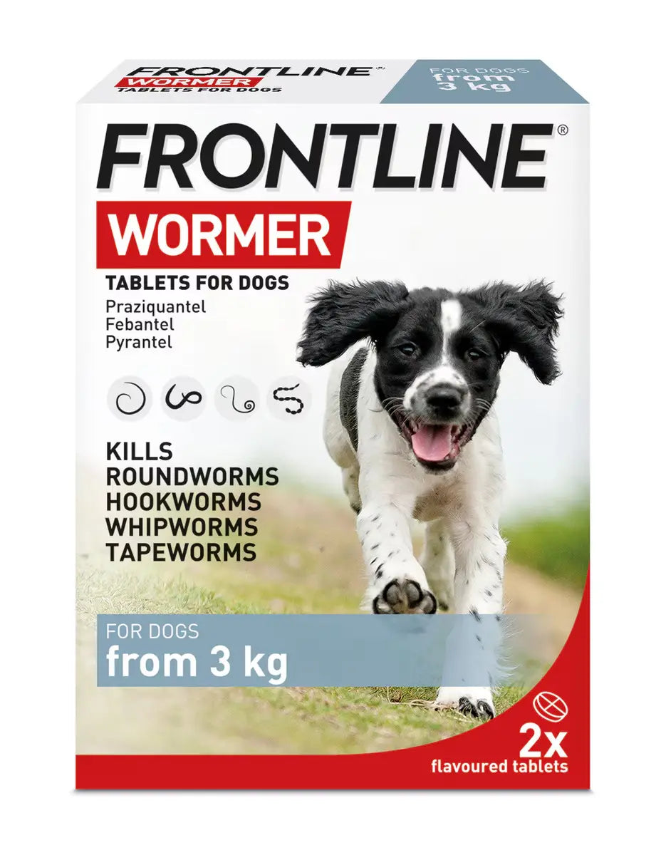 Frontline Wormer Tablets for Dogs - 2 pack